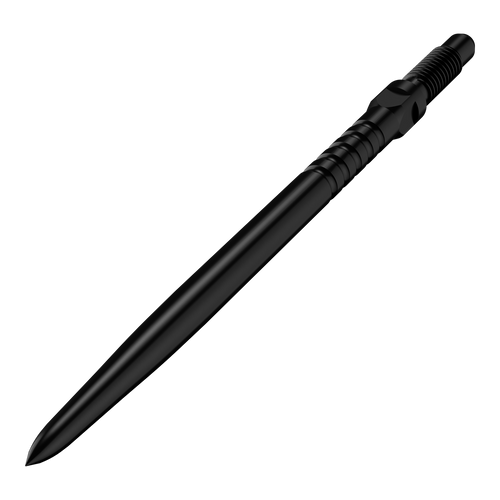 Bulls Convertible Point Ringed Grip Black - Dartspitzen