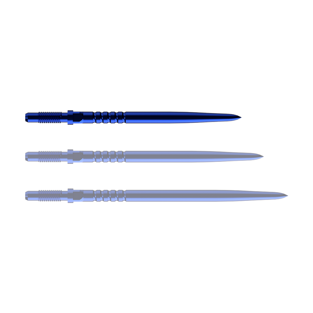 Bull’s Convertible Point Ringed Grip Blue - Dartspitzen