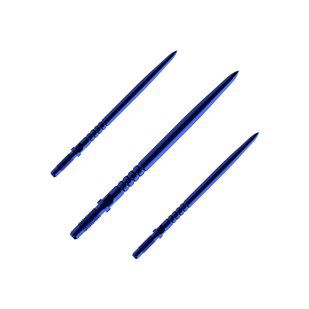Bull’s Convertible Point Ringed Grip Blue - Dartspitzen