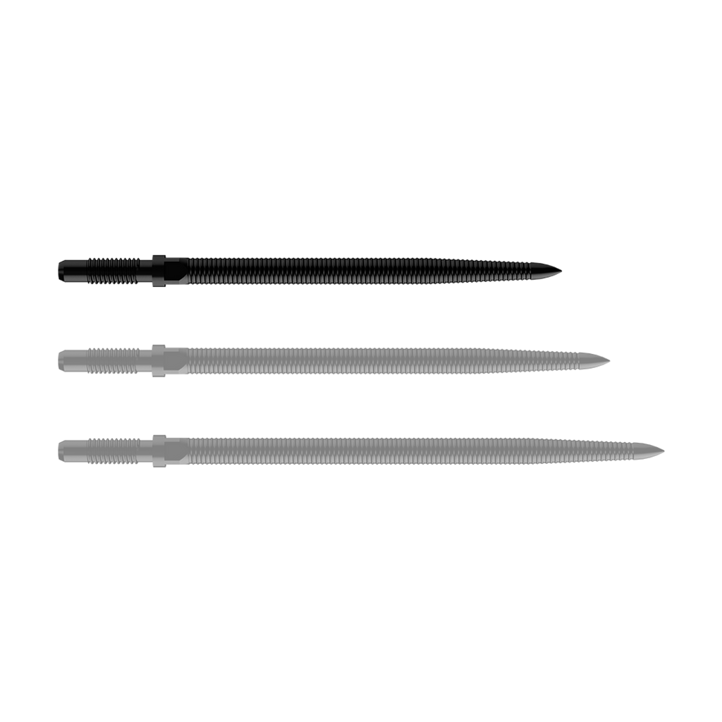 Bull’s Convertible Point Micro Grip Black - Dartspitzen