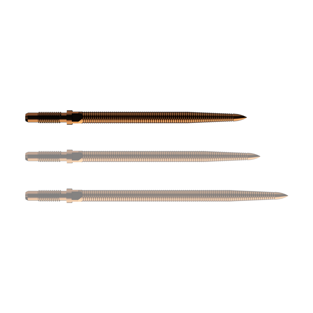 Bull’s Convertible Point Micro Grip Bronze - Dartspitzen