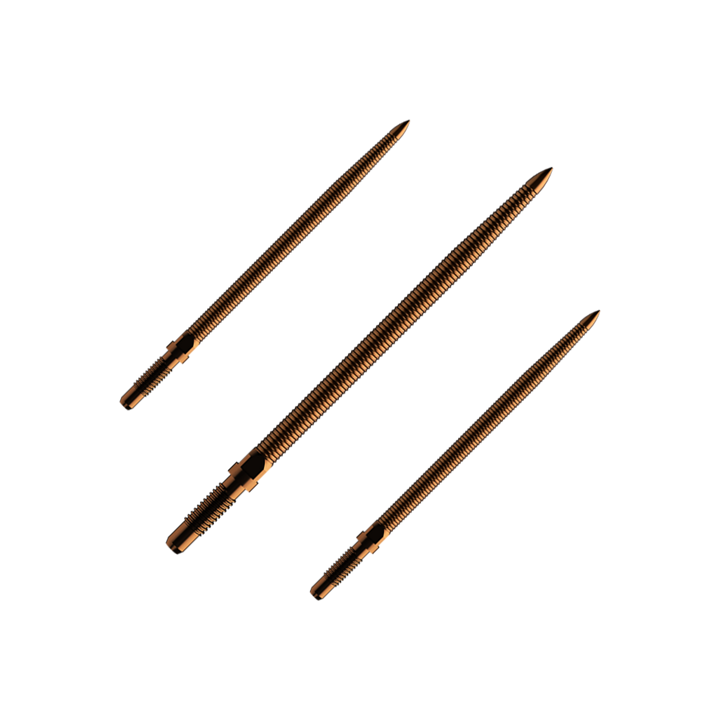 Bull’s Convertible Point Micro Grip Bronze - Dartspitzen