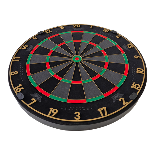 Bull's Advantage Black Steeldartboard