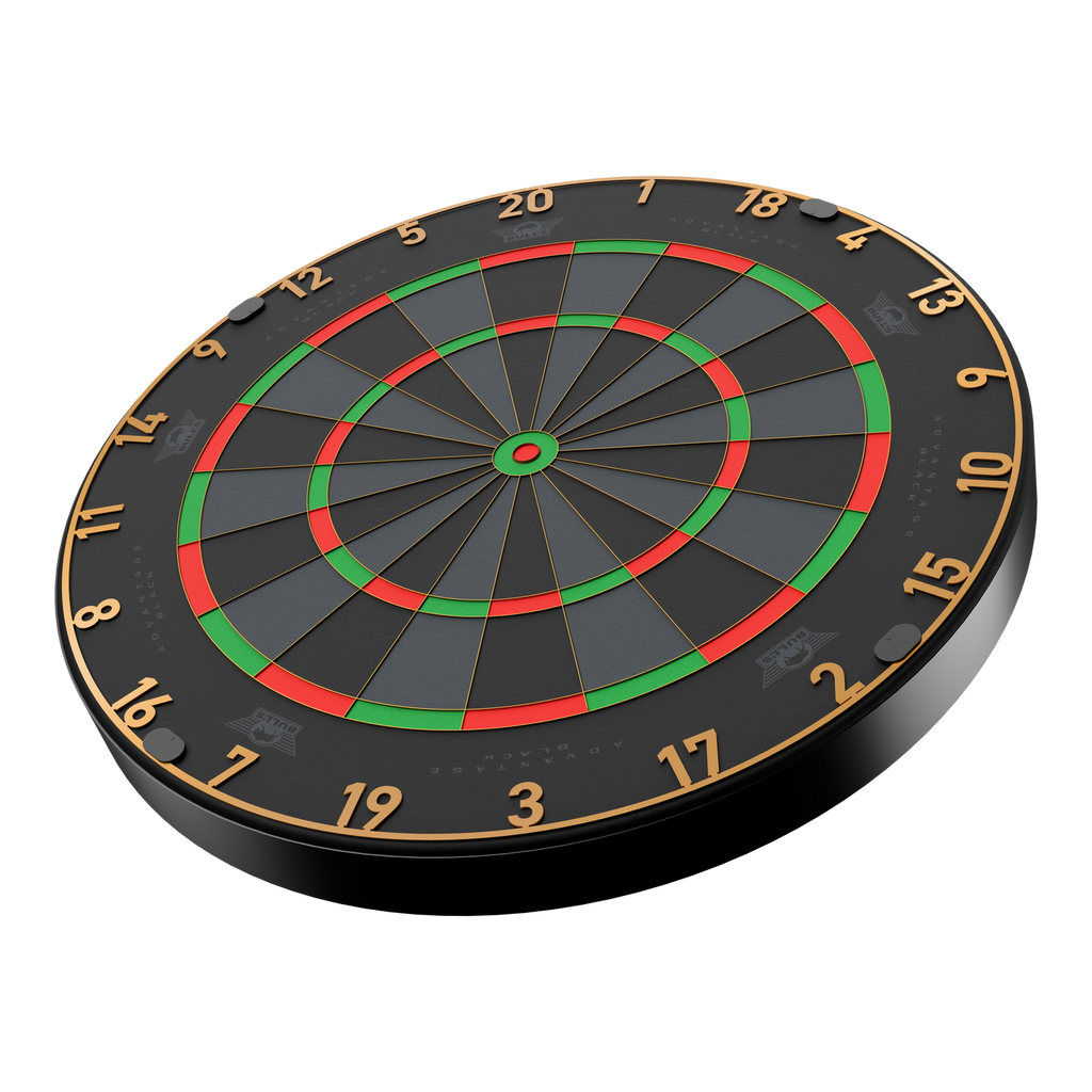 Bull's Advantage Black Steeldartboard