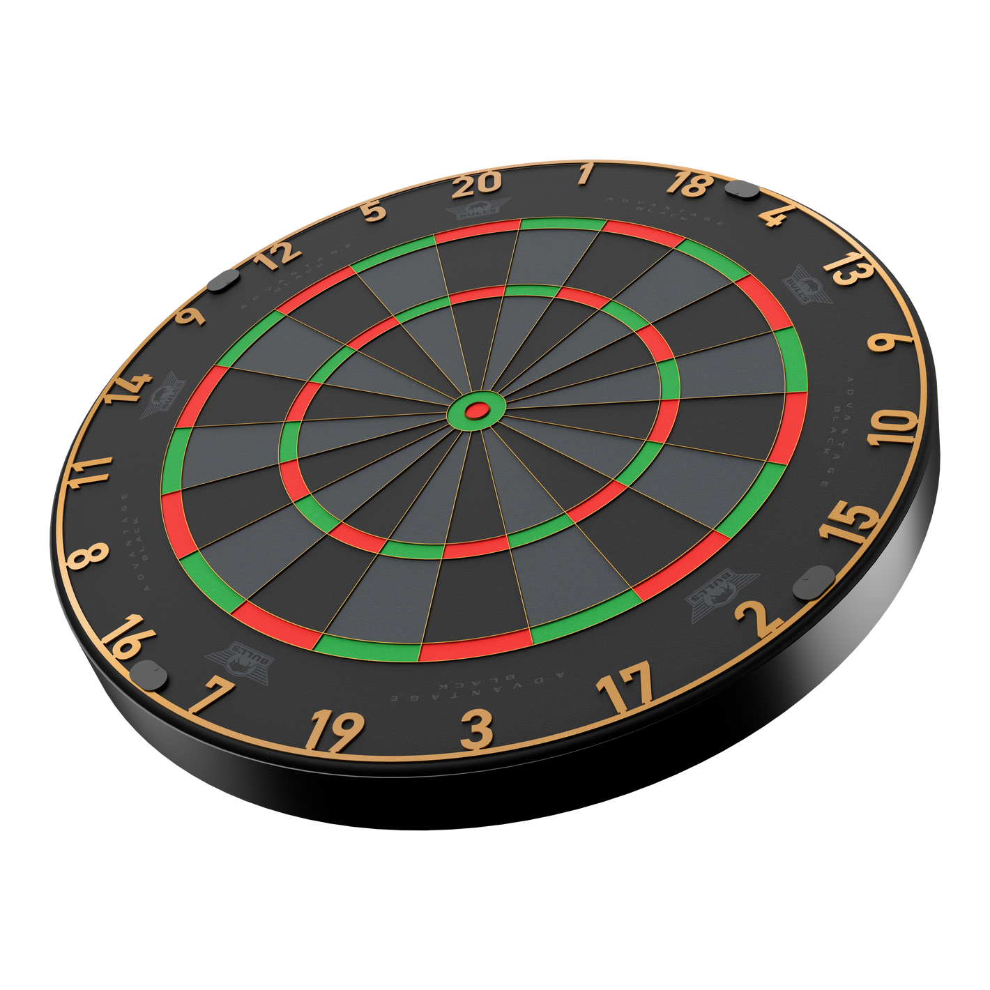 Bull's Advantage Black Steeldartboard