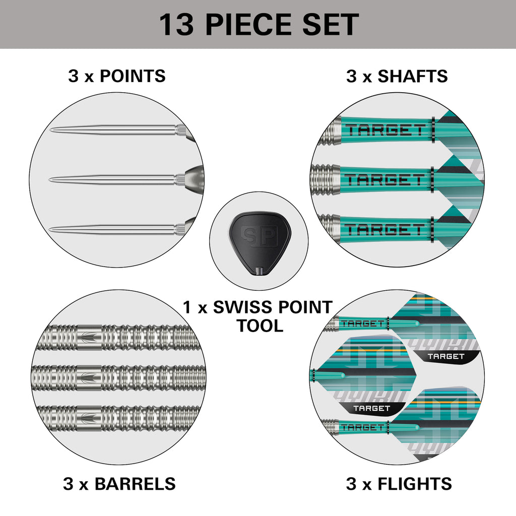 Target Hydro 01 Swiss Point Steeldarts